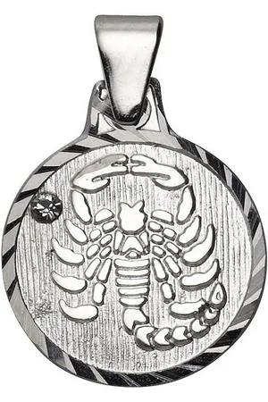 vivance collection Kettenanhänger 925/- Sterling Silber rhod. Skorpion