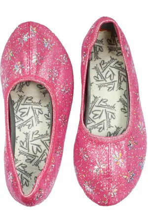 Beck Schläppchen Pink Dream Gymnastikschuh (bis Gr. 38 erhältlich, für Sport und Zuhause) Handarbeit, Made in Germany, mit rutschfester Gummi-Laufsohle - Verkäufer: