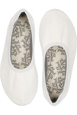 Beck Basic Schläppchen aus 100% Baumwolle mit Gummisohle Gymnastikschuh - Verkäufer: