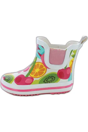 Beck Kleinkinder Gummistiefel Früchte Gummistiefel (aus weichem, flexiblen Naturkautschuk) mit seitlichen Gummi-Einsätzen für leichtes An- und Ausziehen - Verkäufer: