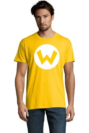 Blondie & Brownie T-Shirt Herren Mario Luigi Logo Shirt Retro Konsole Gaming Yoshi Luigi - Verkäufer: Hubihu