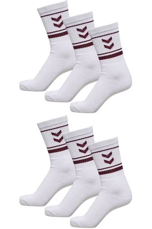 Hummel Socken 6-er Set Sport Freizeit Basic Socken mit Logo (6-Paar, casual) GESTREIFTE SOCKEN - Verkäufer: ARIZONAS