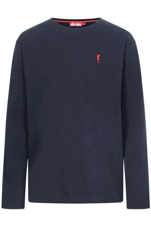 Derbe Langarmshirt Basic Kippes Herren Longsleeve (1-tlg) - Verkäufer: SAGATOO
