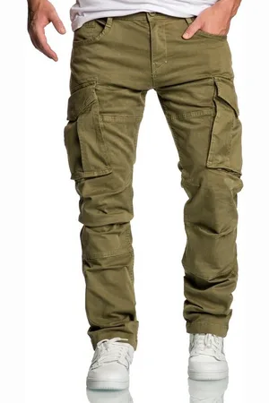 amaci Chinohose WYATT Cargo Jogger-Chino Herren Cargo Jogger Chino Hose Jeans - Verkäufer: