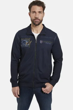 Jan Vanderstorm Sweatjacke SIVID, oil-dyed Optik - Verkäufer: VANDERSTORM VENTURES