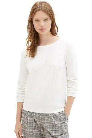 TOM TAILOR Sweatshirt im besonderen Strukturmuster