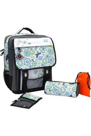 Artra Schulranzen Schulrucksack Set Flower Power Schulrucksack Sportrucksack grau (0-tlg) - Verkäufer: Design GmbH