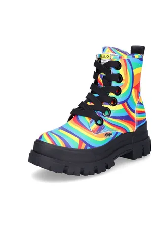 Buffalo Damen Schnürboot Aspha Lace-up Hi multi Schnürboots - Verkäufer: Schuhe Shop