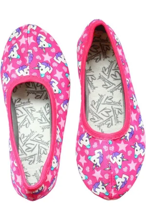 Beck Schläppchen Pink Horse Gymnastikschuh (MADE IN GERMANY) rutschfeste Laufsohle - Verkäufer: