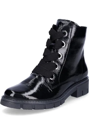 ARA Damen Leder Schnürboot Lack Schnürboots - Verkäufer: Schuhe Shop