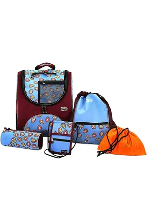 Artra Schulranzen Schulranzen Set Frisky Blau Schulrucksack Sportrucksack Rucksack (5-tlg) - Verkäufer: Design GmbH