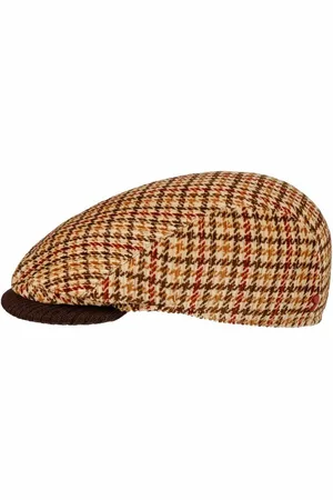Alfonso D´Este Flat Cap (1-St) Schirmmütze mit Schirm, Made in Italy - Verkäufer: Hutshopping