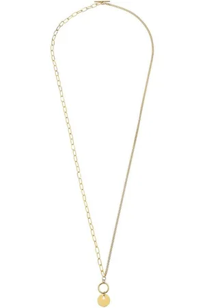 Lascana Kette mit Anhänger, mit T-Stegverschluss und Anhänger, Gliederkette, Halsschmuck