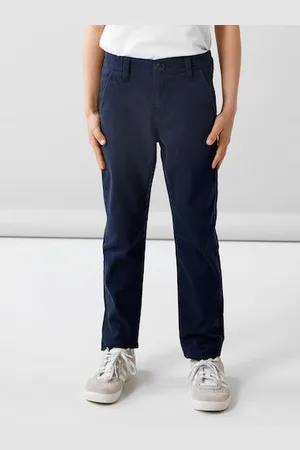 NAME IT Chinohose NKMSILAS XSL CHINO TWI PANT 2222-DR NOOS
