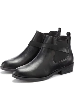 vivance collection Chelseaboots mit Stretch-Einsatz, Stiefelette, Ankle Boots VEGAN