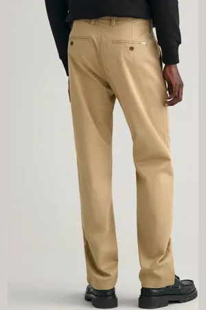 GANT Chinohose REGULAR TWILL CHINOS Regumit gefütterten Seitentaschen