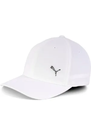 PUMA Baseball Cap Cap Metal Cat Cap Flexfit, G XS/S, F 02white (1-St) - Verkäufer: Big Leshopski