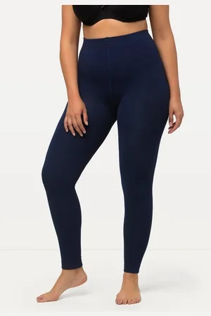 Ulla Popken Feinstrumpfhose Thermo-Strumpfleggings weiches Futter Elastikbund - Verkäufer: Popken Fashion Group