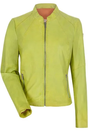 Milestone Lederjacke klassische Damenjacke aus Lammnappa Leder - Verkäufer: LOGWOOD-STORE