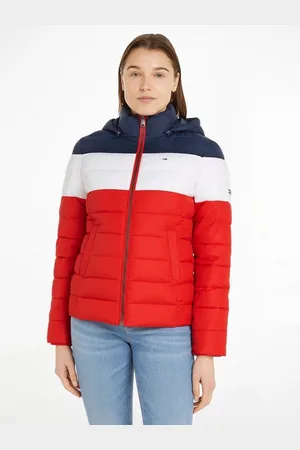 Tommy Hilfiger Outdoorjacke TJW COLORBLOCK JACKET im modischem Colorblocking