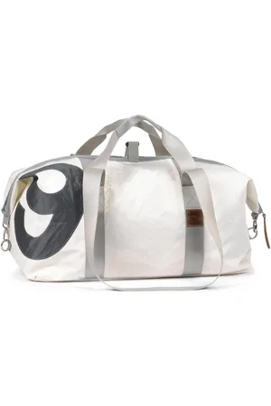 360Grad Reisetasche Reisetasche recyceltes Segeltuch Kutter XL Weiss Zahl Gurte Grau von 3 - Verkäufer: MARITIMIA
