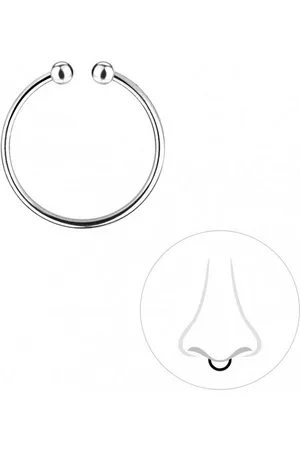 ALEXANDER YORK Nasenpiercing Septumring HUFEISEN 12 mm, 925 Sterling Silber - Verkäufer:
