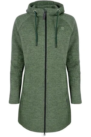 elkline Fleecejacke Durchgewärmt kuschelig Basic mit Kapuze A-Linie - Verkäufer: 24ocean