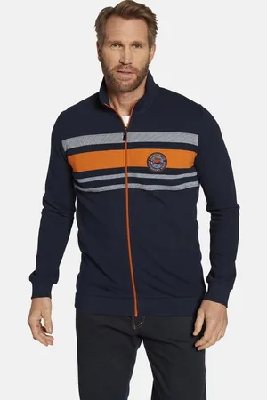 Jan Vanderstorm Sweatjacke HEELKO mit Stehkragen in Rippstrick - Verkäufer: VANDERSTORM VENTURES