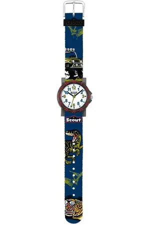 Scout Quarzuhr Jungle Quarzuhr für Jungen von mit Textilarmband, - Verkäufer: Unique Jewelry GmbH