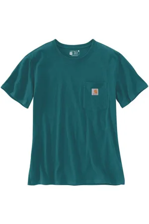 Carhartt T-Shirt Pocket Damen T-Shirt petrol - Verkäufer: POTTHOFF - ONLINE