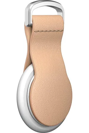 Nomad Schlüsselanhänger Airtag Leather Loop 90 degrees