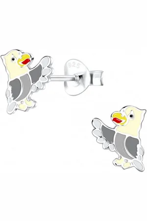 ALEXANDER YORK Paar Ohrstecker ADLER grau, 2-tlg., 925 Sterling Silber - Verkäufer: