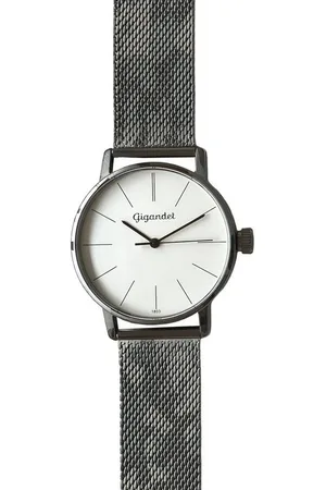 Gigandet Quarzuhr Minimalism, Mineralglas, schlicht, Mesharmband - Verkäufer: