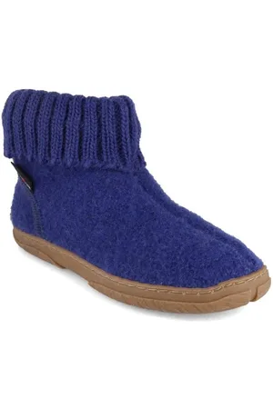 Haflinger Hüttenschuhe Toni, ink, jungen, winter Hausschuh temperaturregulierend - Verkäufer: WoolFit