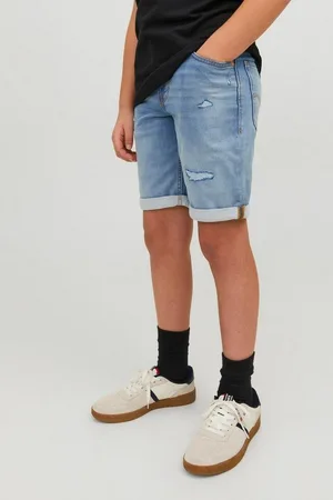 JACK & JONES Shorts Knielange Jeans Shorts JJIRICK JJIRICK JJIORG SHORTS GE 635 I.K SN JNR - Verkäufer: ARIZONAS