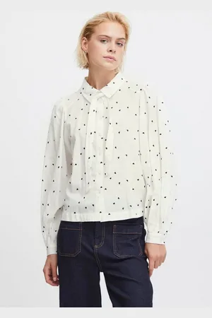 Atelier Rêve Langarmbluse IRSANAJA SH - 20119247 Shirt aus Leinenmix - Verkäufer: meinemarkenmode