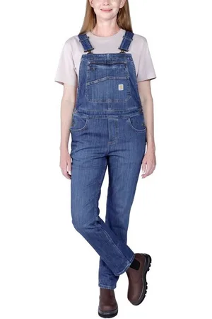 Carhartt Latzhose Damen Latzhose Relaxed Fit Denim Bib Overal - Verkäufer: Scholz Handelsgesellschaft mbH