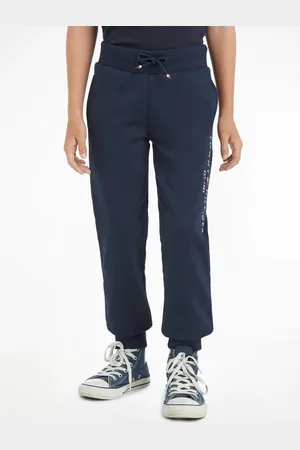 Tommy Hilfiger Jogginghose mit Logo-Schriftzug auf dem Bein