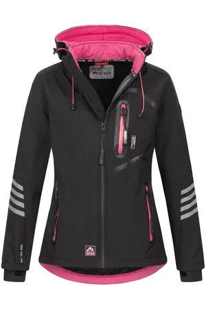Arctic Softshelljacke ASNicolia funktionale Outdoorjacke mit abnehmbarer Kapuze