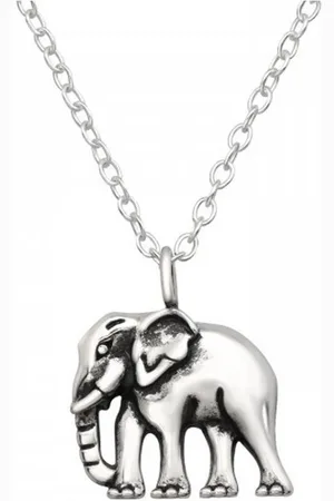 ALEXANDER YORK Kette mit Anhänger ELEFANT, 2-tlg., 925 Sterling Silber - Verkäufer: