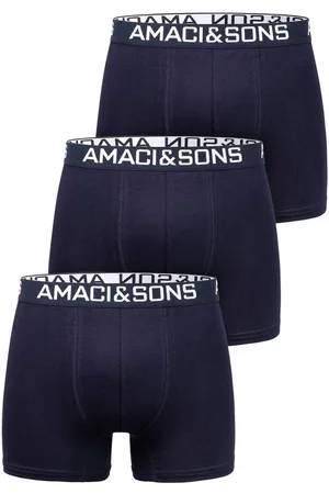 amaci Boxershorts DUSTIN 3er Pack Boxershorts (3er-Pack) Herren Baumwolle Männer Unterhose Unterwäsche - Verkäufer: