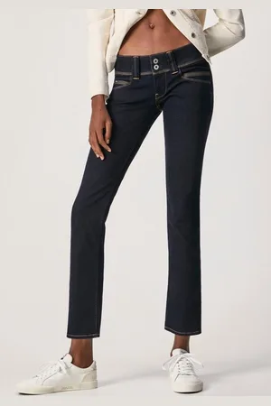 Pepe Jeans Straight-Jeans VENUS mit Badge
