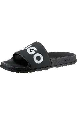 HUGO BOSS Match_It_Slid_rblg_N Badepantolette, Sommerschuh, Poolslides, Schlappen, mit -Logoschriftzug