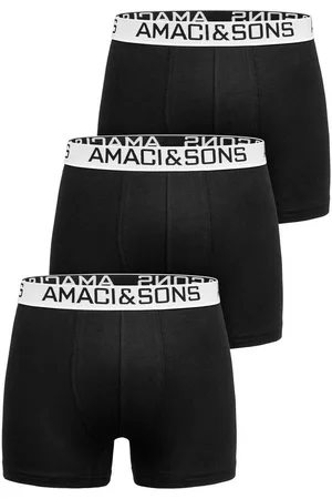 amaci Boxershorts DUSTIN 3er Pack Boxershorts (3er-Pack) Herren Baumwolle Männer Unterhose Unterwäsche - Verkäufer: