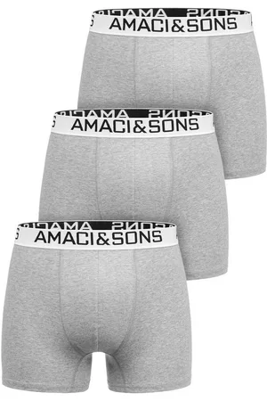 amaci Boxershorts DUSTIN 3er Pack Boxershorts (3er-Pack) Herren Baumwolle Männer Unterhose Unterwäsche - Verkäufer: