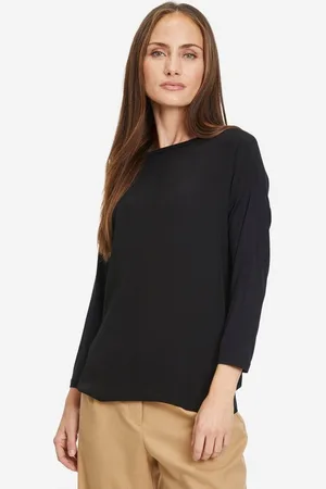 Tamaris Langarmshirt mit Drop-Shoulder Look