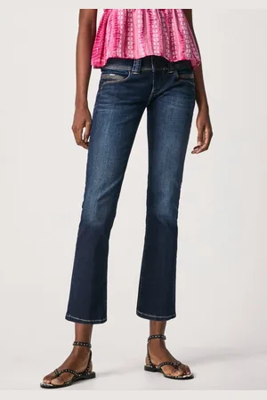 Pepe Jeans Straight-Jeans VENUS mit Badge