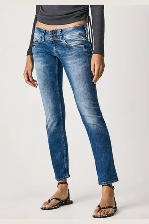 Pepe Jeans Straight-Jeans VENUS mit Badge