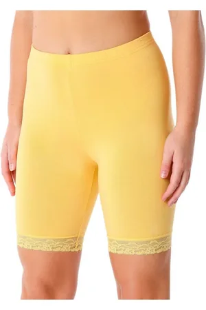 Merry Style Leggings Damen kurze High Waist Hose Radlerhose MS10-431 (1-tlg) mit Spitze - Verkäufer: HISERT