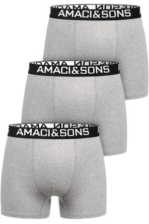 amaci Boxershorts DUSTIN 3er Pack Boxershorts (3er-Pack) Herren Baumwolle Männer Unterhose Unterwäsche - Verkäufer: